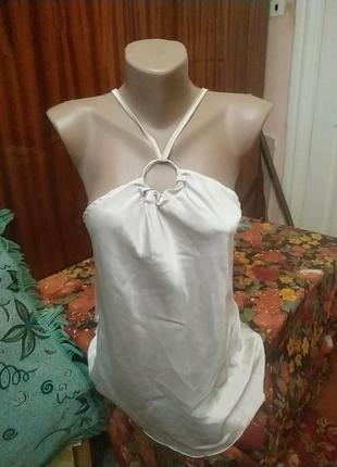 Пудровый топ майка