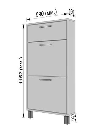 Тумба для взуття (а-159)10 фото