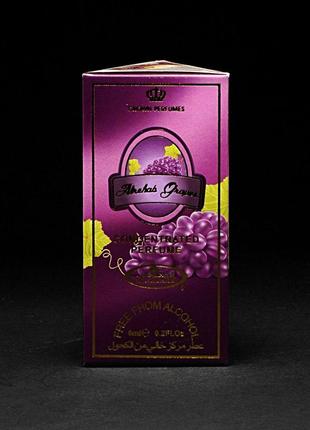Арабские масляные духи с запахом винограда grapes от al-rehab 6 мл