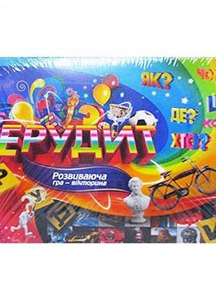 Настольная игра "эрудит" (укр)