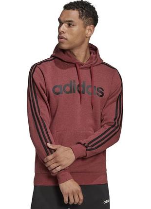 Кофта худи adidas essentials 3 stripes