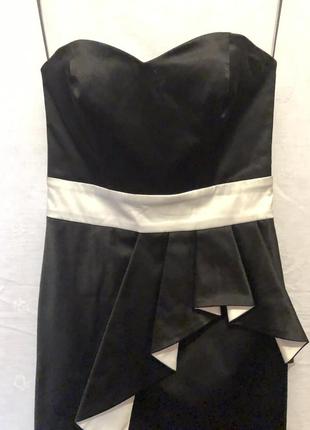 Женское платье бюстье от jane norman / сукня жіноча коротка  / м4 фото