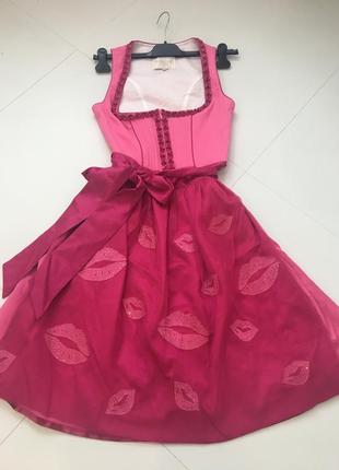 Традиційне баварське плаття октоберфест krüger drindl cherry kiss5 фото