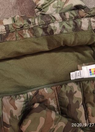 Куртка камуфляж війський принт хакі для хлопчика мілітарі піксель3 фото