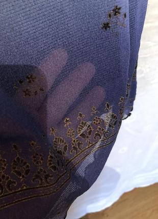 Женская нежная мини юбка с узором спідниця4 фото