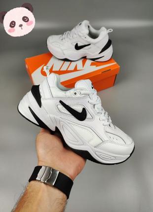 Женские кроссовки nike m2k tekno white black