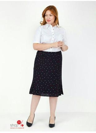 Элегантная юбка в горошек, amy vermont ,размер 16-18