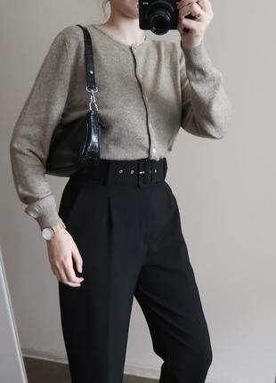Брюки штани пояс з пряжкою zara