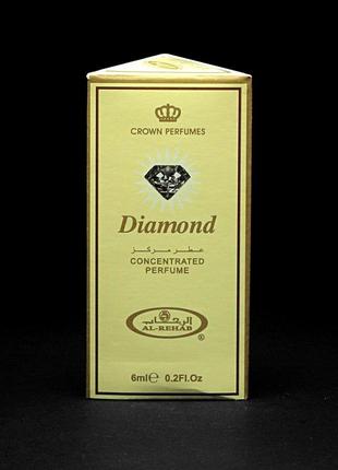 Арабский масляный парфюм diamond al-rehab 6 мл