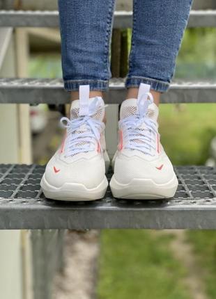 Кроссовки nike vista lite white red3 фото