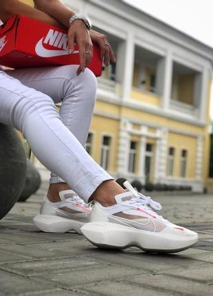 Кроссовки nike vista lite white red4 фото