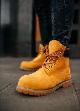 Чоловічі черевики timberland "ginger" хутро