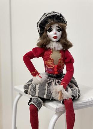 Интерьерная кукла «фаустина»1 фото