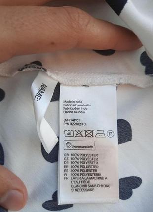 Сукня на 4-5 років від  h&m принт сердечка5 фото