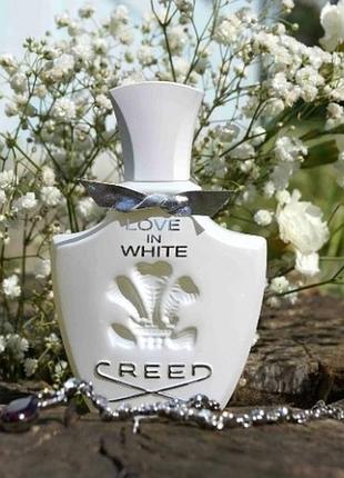 Creed love in white, 75мл оригінал, ніша!1 фото