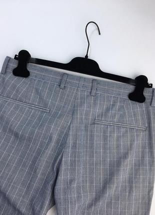 Мужские штаны серые джинсы прямые мужской мужская винтаж ретро zara4 фото