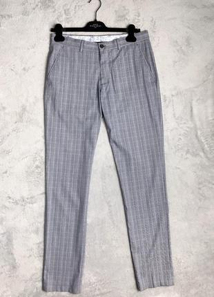 Мужские штаны серые джинсы прямые мужской мужская винтаж ретро zara2 фото