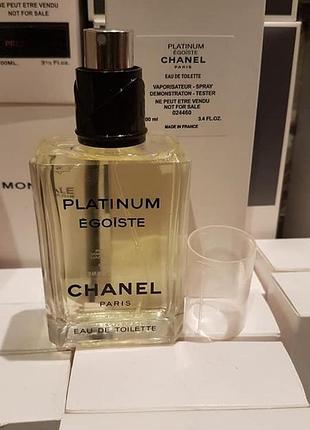 Chanel egoiste platinum, 100 мл,тестер 3