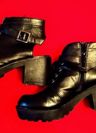 Ботиночки с открытой пяточкой