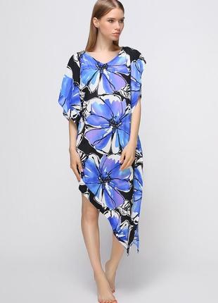 Туника пляжная fantasie valetta 5567 persian blue 2