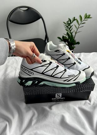 Кросівки salomon xt-6 'white icy morn'