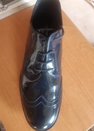 Туфли patrick cox лаковые кожаные женские р.37 б/у