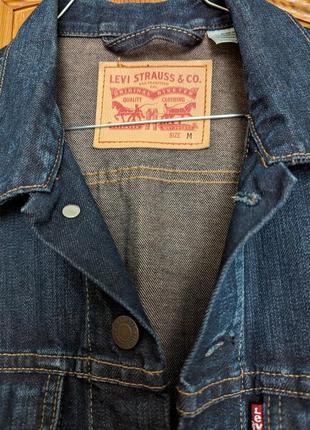 Джинсова куртка levis2 фото