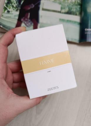 Духи zara femme 30ml парфуми zara