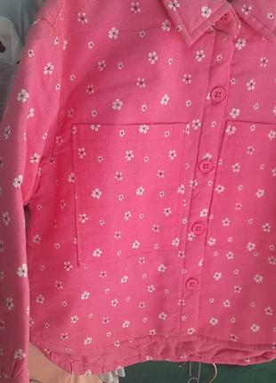 Розовая куртка пиджак pepso2 фото