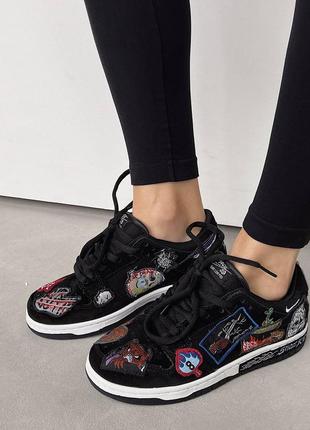 Женские кроссовки кеды nike sb dunk low стильные весна осень