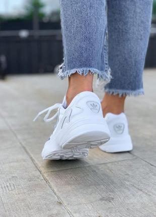 Кросівки adidas falcone жіночі білий колір9 фото