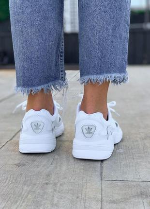 Кроссовки adidas falcone женские белый цвет6 фото