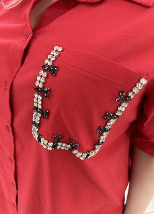 Женская рубашка блуза турция munna батал большие размеры6 фото