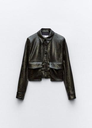 Костюм з екошкіри zara6 фото
