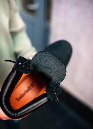 Черевики timberland black термо черевики8 фото