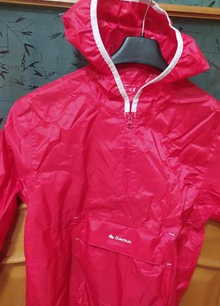 Дождевик куртка от quechua decathlon на 8-10 лет 7