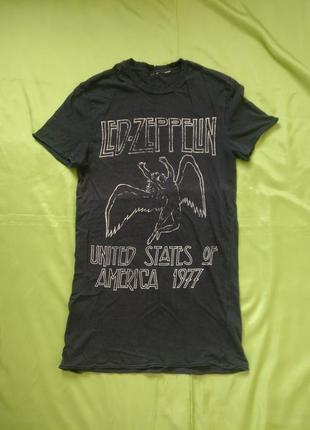 Led zeppelin rock мерч рок атрибутика футболка неформат3 фото