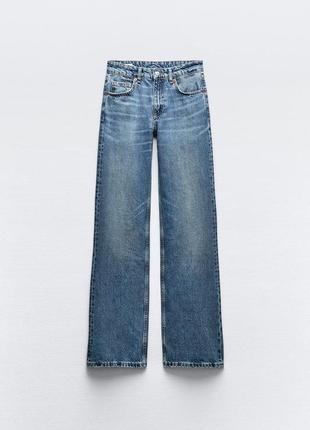 Невероятные плотные джинсы синие zara new7 фото