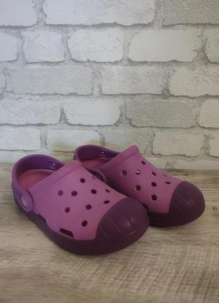 Crocs c 12, шлепанцы 4