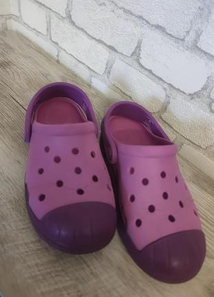 Crocs c 12, шлепанцы 3