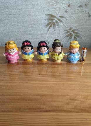 Фігурки принцес little people disney princess