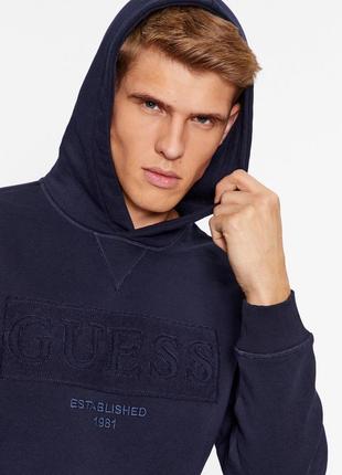 Мужское худи guess на флисе6 фото