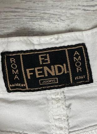 Штани fendi білого кольору розмір l5 фото