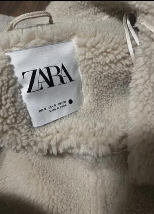 Шубка zara s оверсайз2 фото