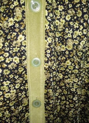 Отличная блуза в цветочный принт #42#4 фото