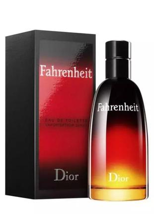 Туалетна вода christian dior fahrenheit 100 ml. крістіан діор фаренгейт 100 мл.1 фото