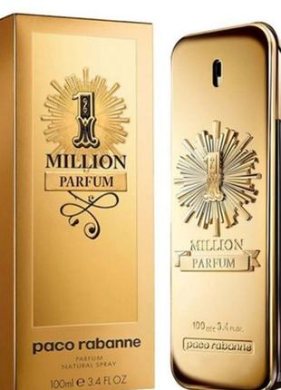 Духи paco rabanne 1 million parfum 100 ml. пако946 1 миллион парфюма 100 мл.