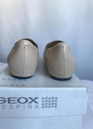 Шкіряні балетки італія geox respira # шкіряні черевики geox respira2 фото