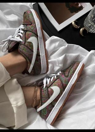 Sb dunk low "paisley brown"