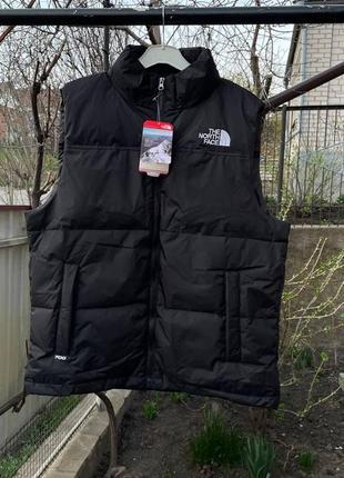 Розпродажа! жилетка the north face 700 чорна1 фото